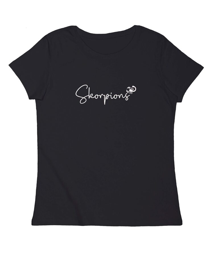 Sieviešu horoskopu t-krekls "Skorpions"