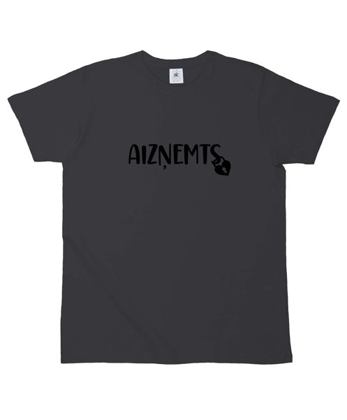 Vīriešu t-krekls ar uzrakstu "Aizņemts"