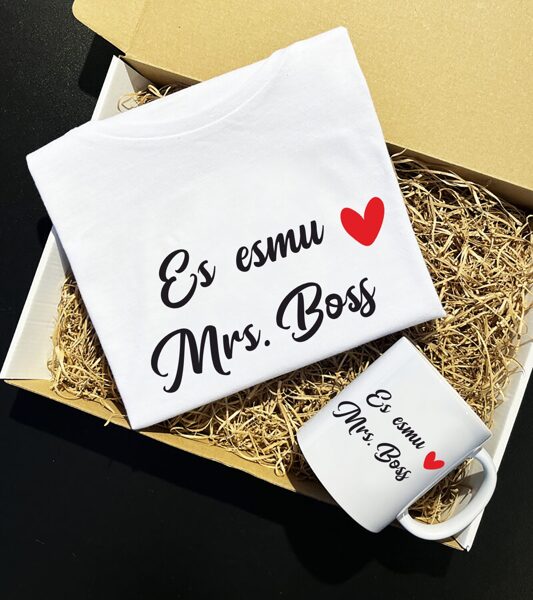 Dāvanu komplekts "Es esmu Mrs. Boss" 