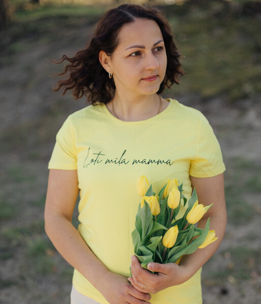 Mātes dienas T-krekls "Ļoti mīļa mamma"