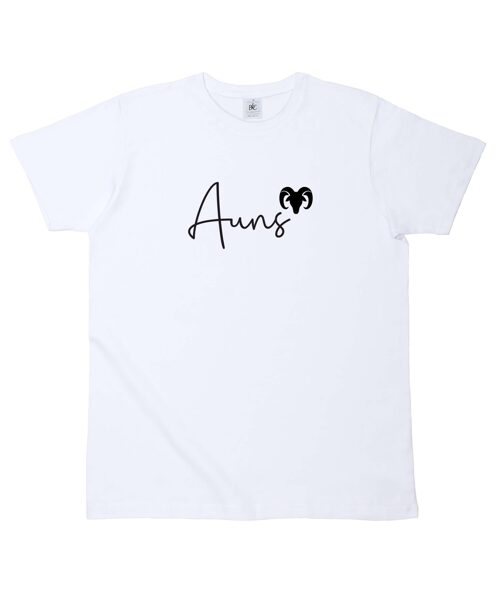 Vīriešu t-krekls ar horoskopa apdruku "Auns"