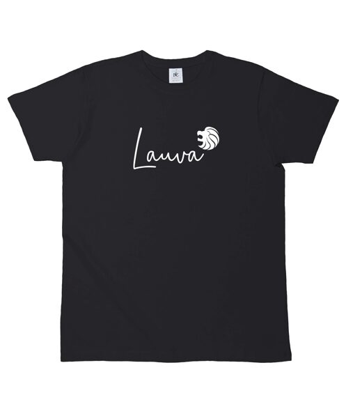 Vīriešu t-krekls ar horoskopa apdruku "Lauva"
