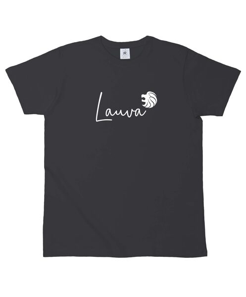 Vīriešu t-krekls ar horoskopa apdruku "Lauva"