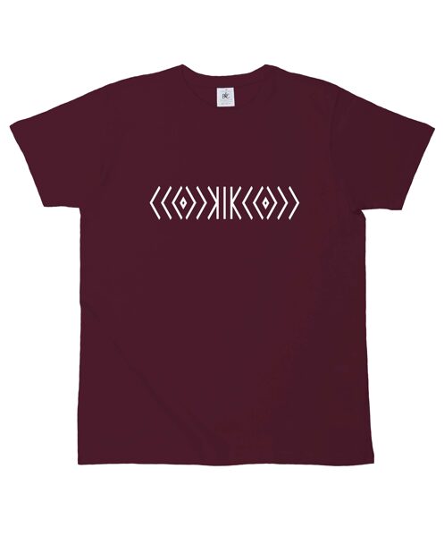 Vīriešu t-krekls ar "Latvju raksts"
