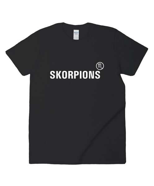 Vīriešu horoskopu t-krekls "Skorpions"