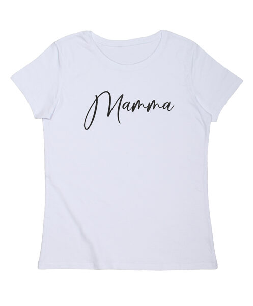 Sieviešu t-krekls ar uzrakstu  "Mamma"