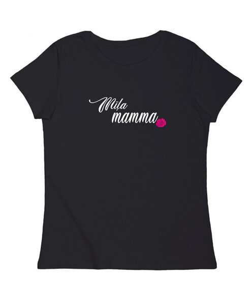 Sieviešu t-krekls ar uzrakstu  "Mīļa mamma"
