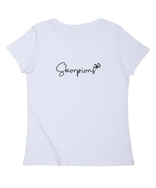 Sieviešu horoskopu t-krekls "Skorpions"