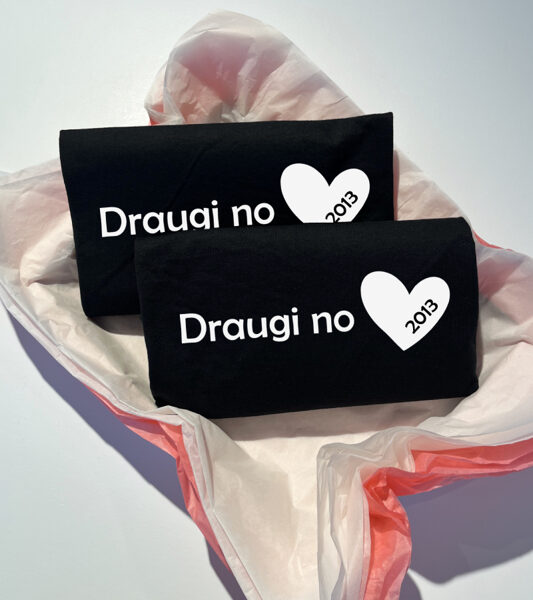T-kreklu komplekts "Draugi NO" ar TAVU vēlamo gada skaitli