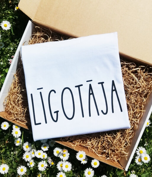 Līgo un Jāņu dienas sieviešu t-krekls ar apdruku "Līgotāja"