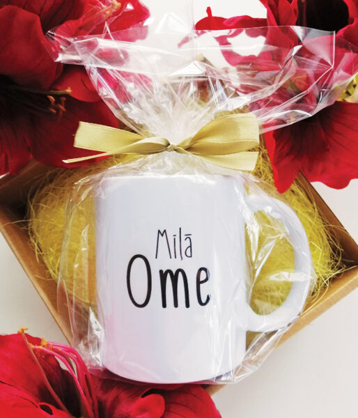 Iesaiņota krūze "Mīļā ome"