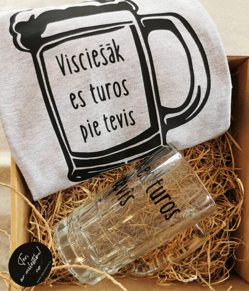 Līgo un Jāņu dienas dāvanu komplekts "Alus kauss"